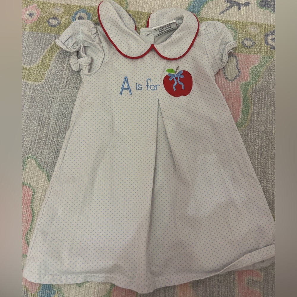 A is for Apple dress